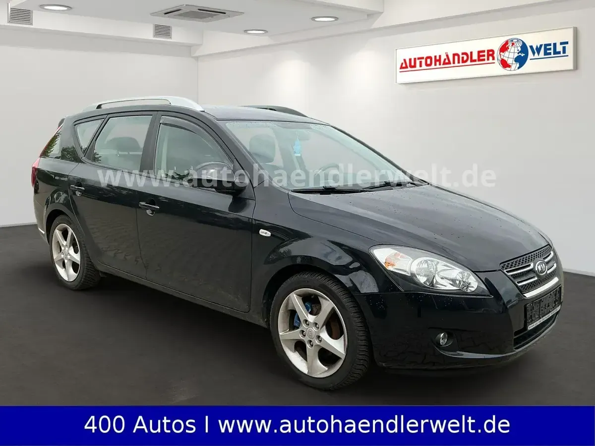 Gebraucht Kia Ceed 143 PS (105 kW) 2008 Schwarz Kleinwagen
