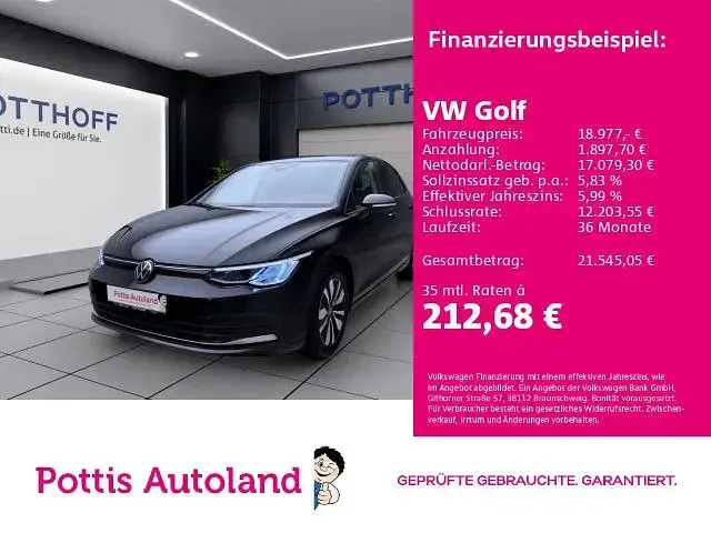 Gebraucht VW Golf VIII Move 116 PS (85 kW) 2024 Limousine