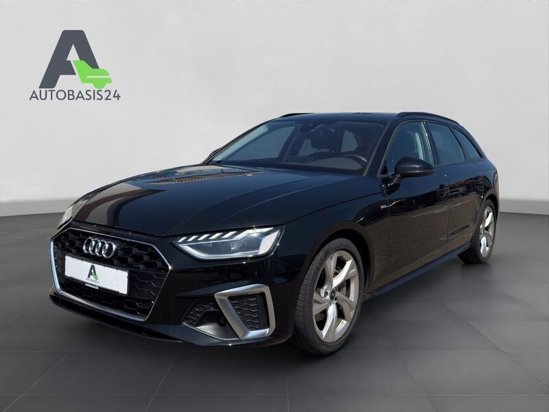 Mythosschwarz metallic Gebraucht 2021 Audi A4 Ambiente Kombi | 18.400 € (Fairer Preis) - Bild 1/4