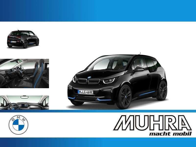 Fluid black mit akzent bmw i Gebraucht 2021 BMW i3 Kleinwagen | 20.470 € (Guter Preis) - Bild 1/4