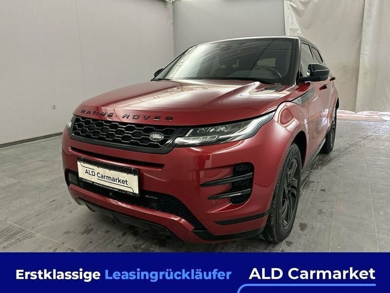 Rot Gebraucht 2021 Land Rover Range Rover evoque R-Dynamic SUV | 34.480 € (Superpreis) - Bild 1/4