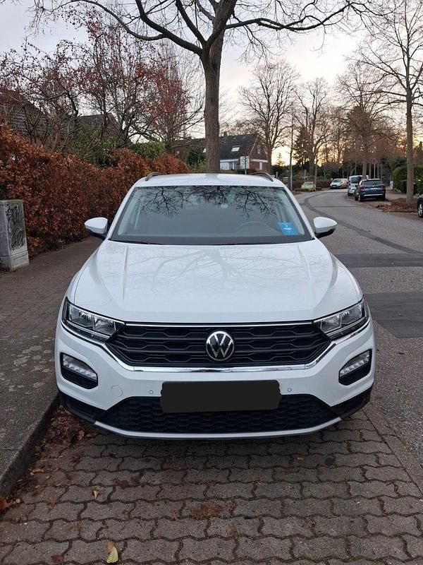 Weiß Gebraucht 2021 VW T-Roc SUV | 15.499 € (Guter Preis) - Bild 1/4