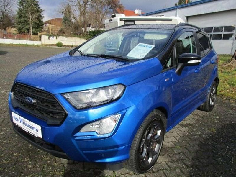 Dynamicblau metallic Gebraucht 2021 Ford Ecosport ST-Line SUV | 17.500 € (Fairer Preis) - Bild 1/4