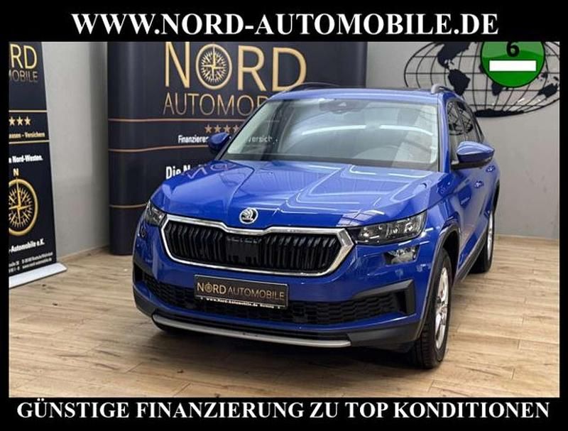 Energyblau Gebraucht 2021 Skoda Kodiaq Ambition SUV | 27.990 € (Fairer Preis) - Bild 1/3