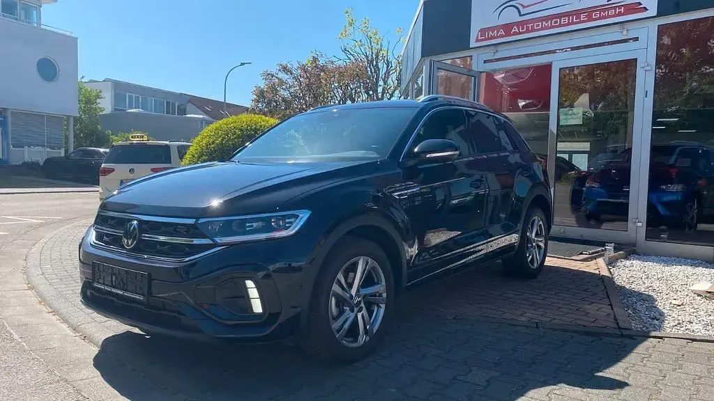 Gebraucht VW T-Roc R-line 150 PS (110 kW) 2023 Deep black perleffekt SUV
