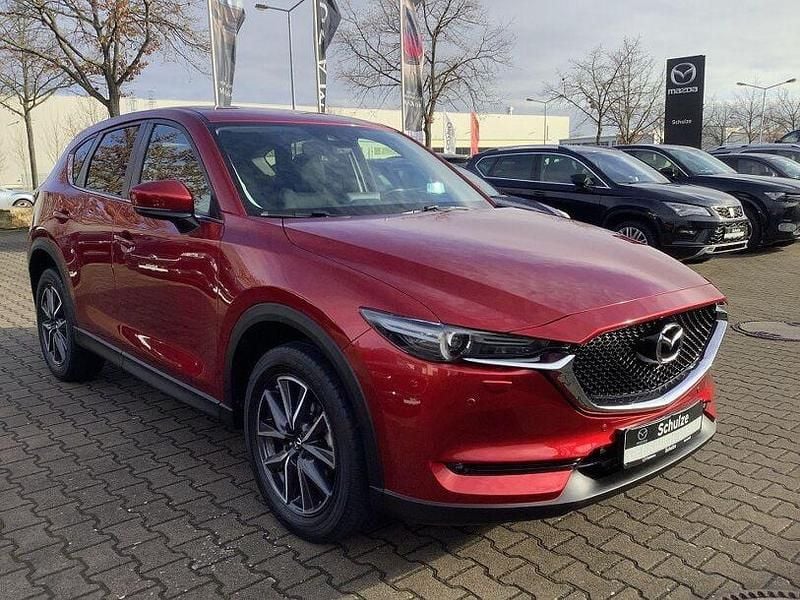 Gebraucht Mazda CX-5 Exclusive-Line 165 PS (121 kW) 2019 Rot SUV