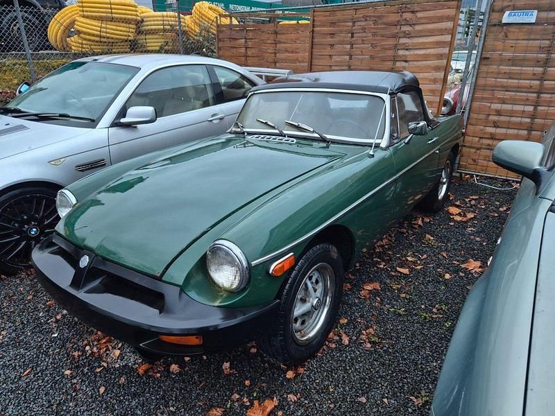 Usata MG B 95 CV (69 kW) 1978 Verde Cabrio