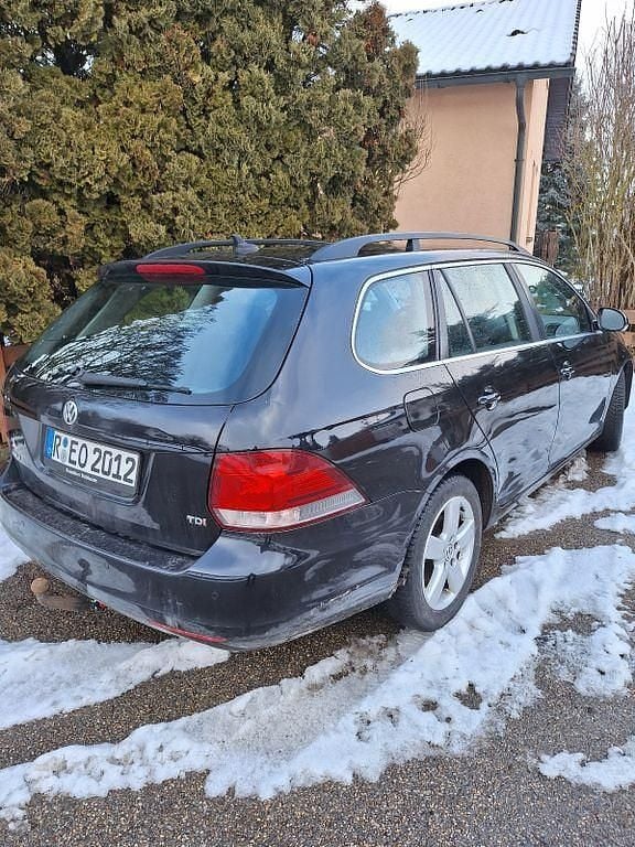 Schwarz Gebraucht 2012 VW Golf VII Comfortline Kombi | 7.400 € (Fairer Preis) - Bild 1/4