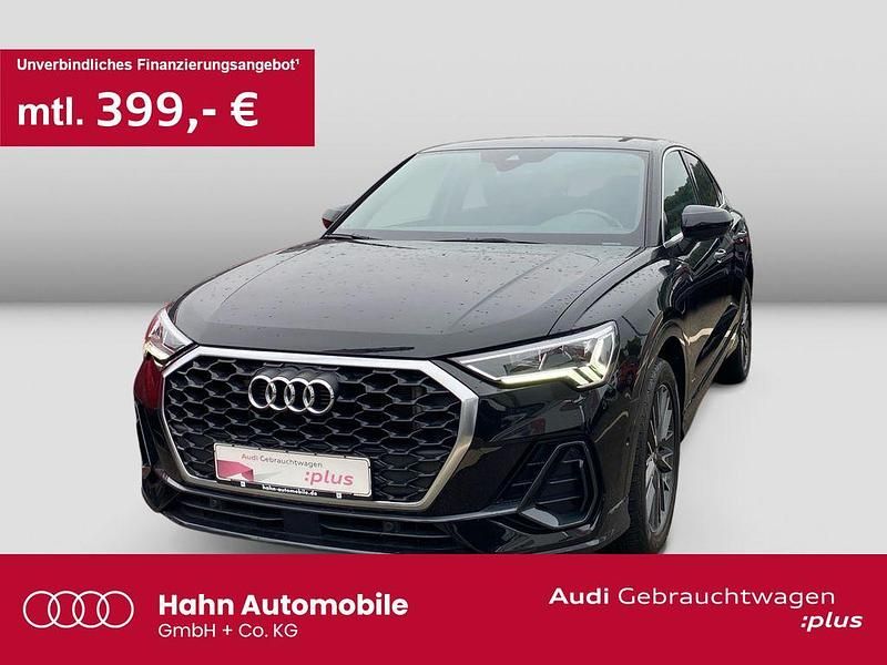 Schwarz Gebraucht 2022 Audi Q3 Sportback Ambiente SUV | 33.960 € (Fairer Preis) - Bild 1/3