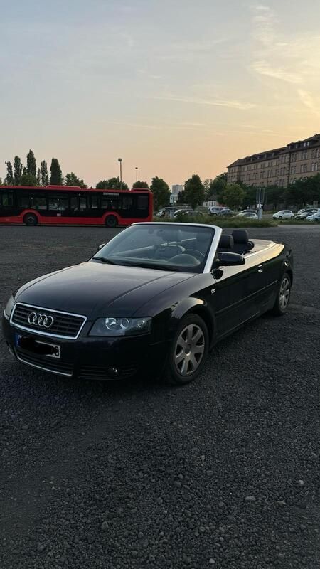 Schwarz Gebraucht 2004 Audi A4 Cabriolet Cabrio | 1.400 € (Guter Preis) - Bild 1/4