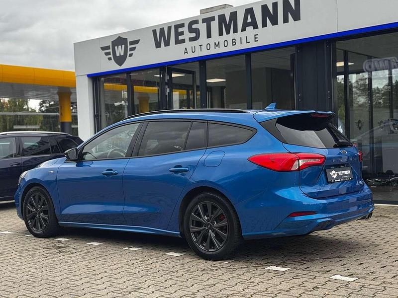 Gebraucht Ford Focus ST-Line 150 PS (110 kW) 2019 Blau Kombi