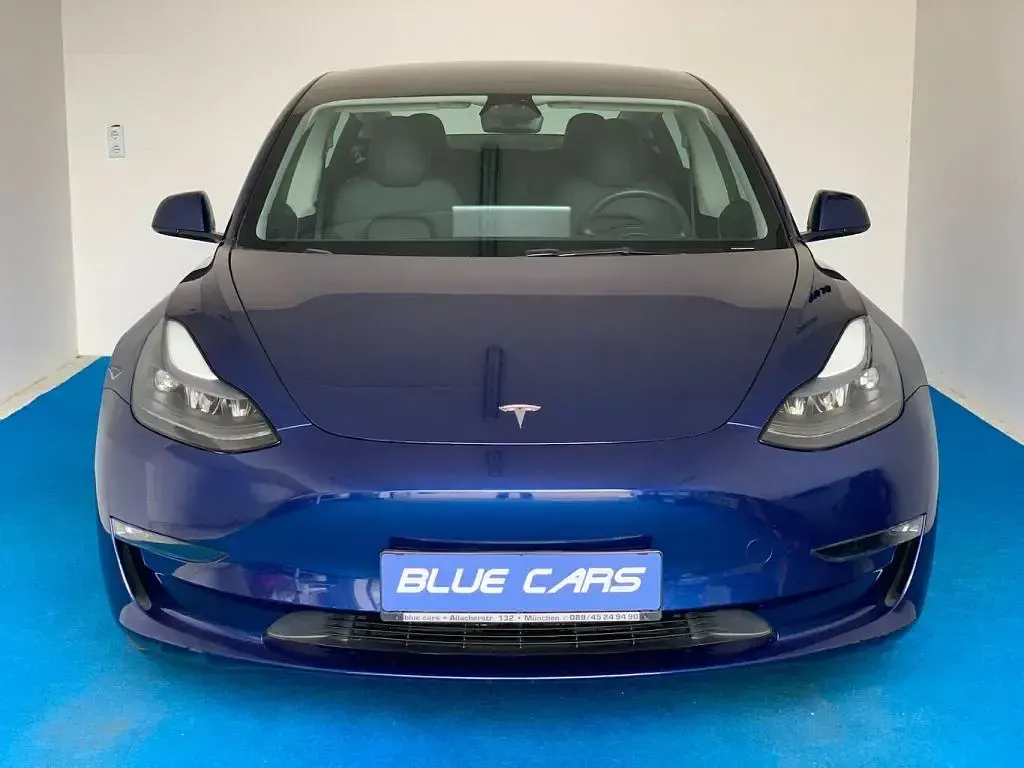 Occasion Tesla Model 3 366 kW (498 PK) 2022 Blauw Sedan