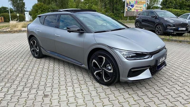 Grau Gebraucht 2023 Kia EV6 GT-Line SUV | 48.280 € - Bild 1/4