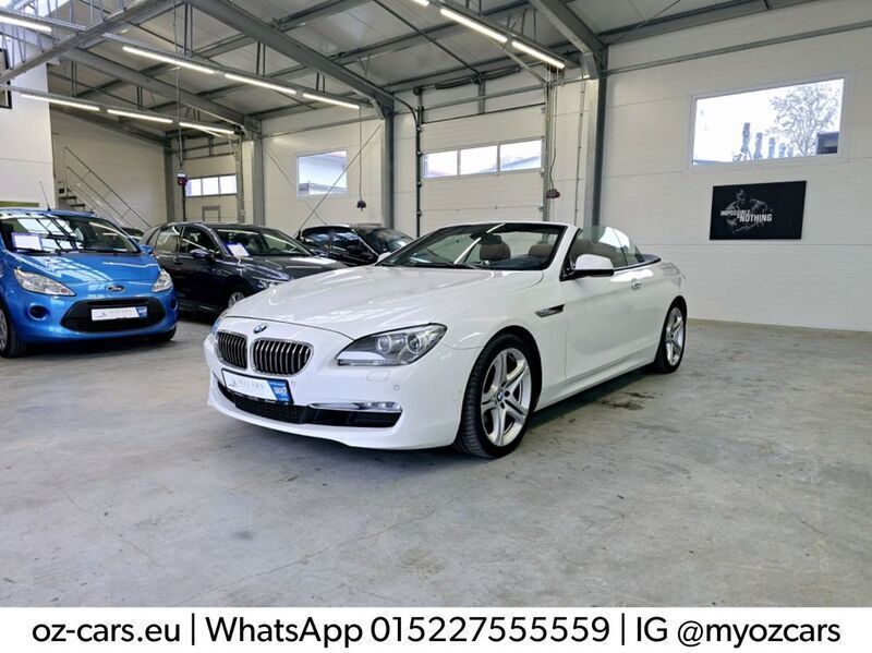 Weiß Gebraucht 2012 BMW 640 Cabriolet Performance Cabrio | 25.999 € (Fairer Preis) - Bild 1/4