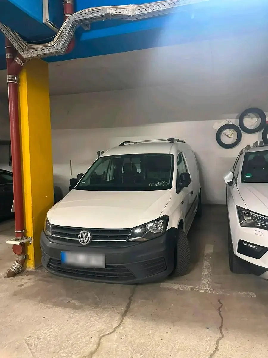 Gebraucht VW Caddy 102 PS (75 kW) 2017 Weiß Van / Kleinbus
