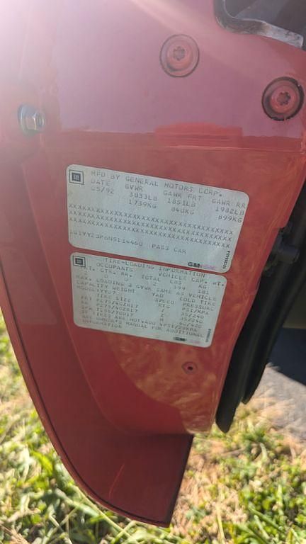 Second-hand Corvette C4 305 CP (224 kW) 1993 Roșu Cabrio