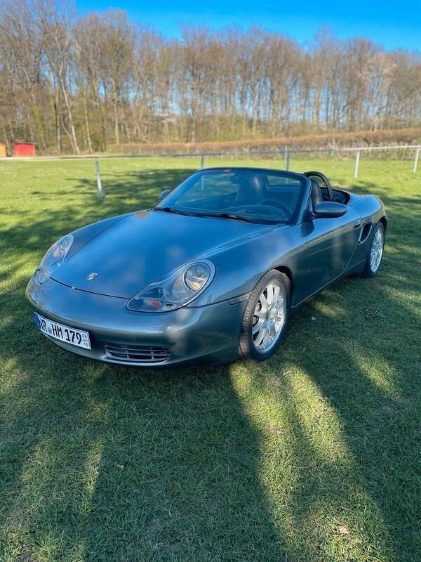Grau Gebraucht 2000 Porsche 986 Boxster Cabrio | 21.499 € - Bild 1/4