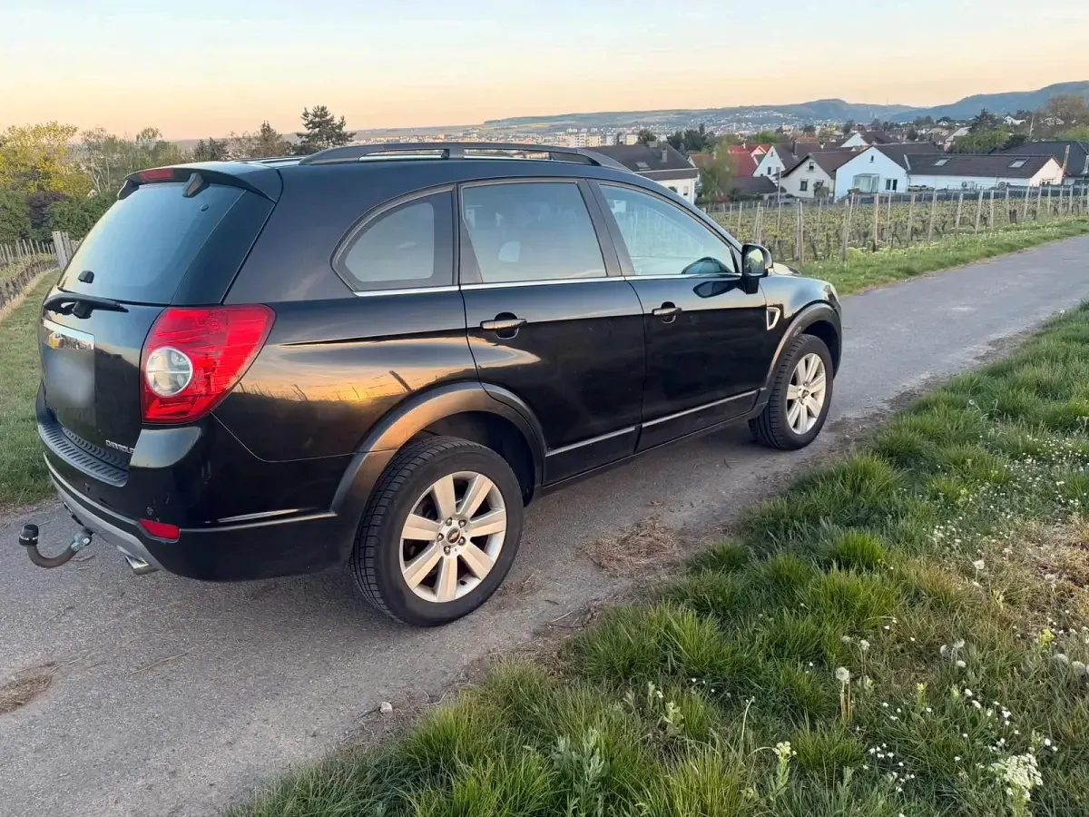 Brugt Chevrolet Captiva 150 HK (110 kW) 2007 Sort SUV
