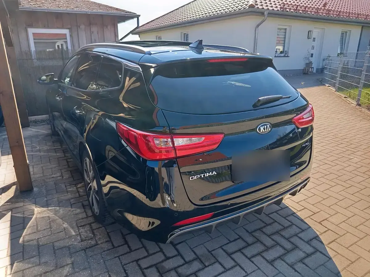 Gebraucht Kia Optima GT-Line 179 PS (131 kW) 2019 Schwarz Kombi