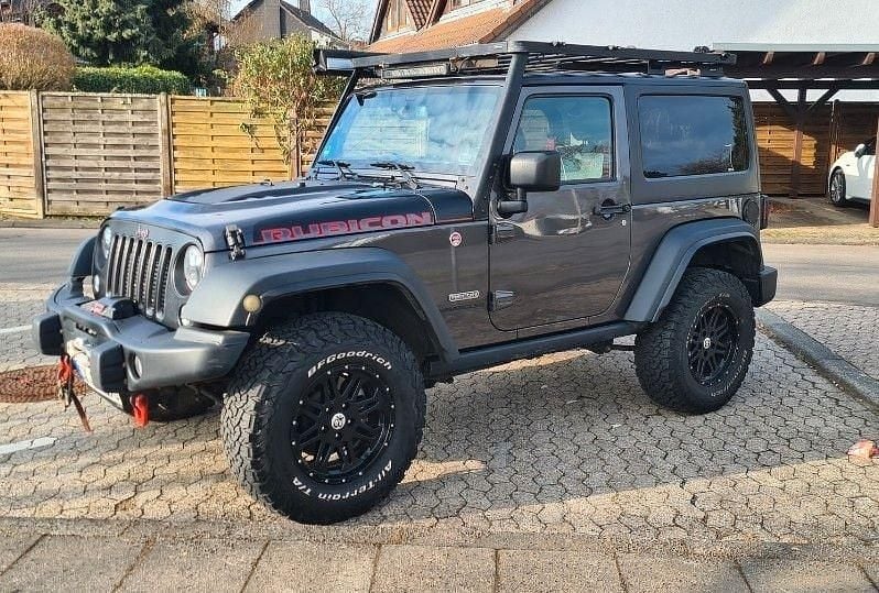 Schwarz Gebraucht 2018 Jeep Wrangler Rubicon SUV | 32.900 € (Superpreis) - Bild 1/4