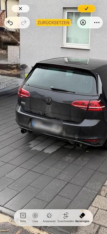 Gebraucht VW Golf GTI 220 PS (161 kW) 2014 Schwarz Coupé