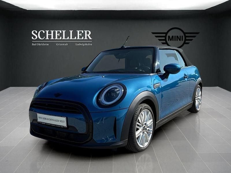 Blau Gebraucht 2022 Mini Cooper Cabriolet Cabrio | 25.900 € (Fairer Preis) - Bild 1/4