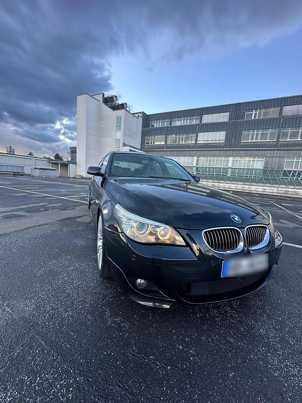 Schwarz Gebraucht 2007 BMW 535 M Sport Limousine | 14.490 € (Teuer) - Bild 1/4