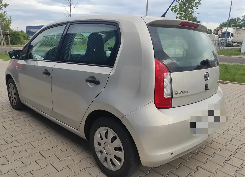 Gebraucht Skoda Citigo Active 60 PS (44 kW) 2015 Silber Kleinwagen