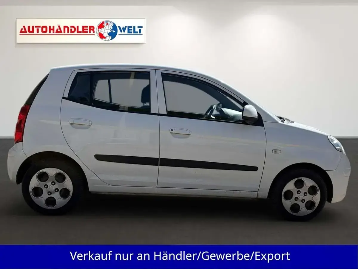 Gebraucht Kia Picanto 65 PS (47 kW) 2009 Weiß Kleinwagen