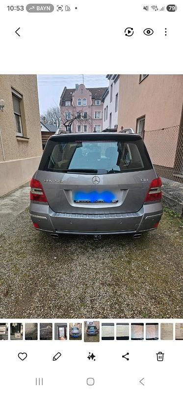 Silber Gebraucht 2011 Mercedes GLK200 SUV | 11.111 € (Fairer Preis) - Bild 1/4