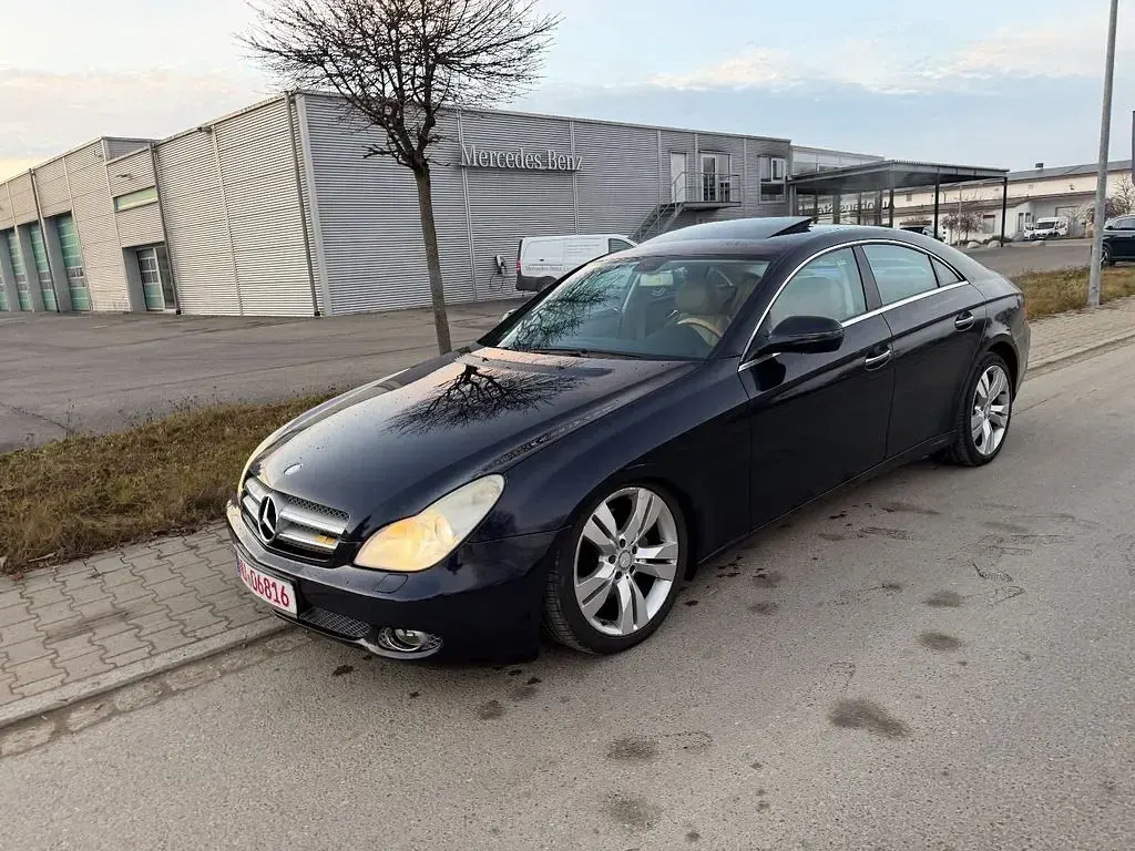 Gebraucht Mercedes CLS350 292 PS (214 kW) 2008 Blau Coupé