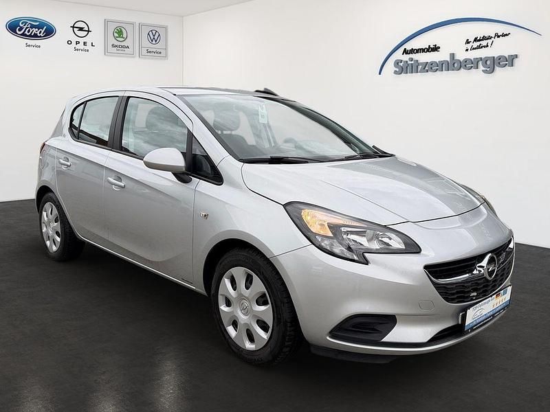 Gebraucht Opel Corsa Edition 90 PS (66 kW) 2017 Argon silber (metallic) Kleinwagen