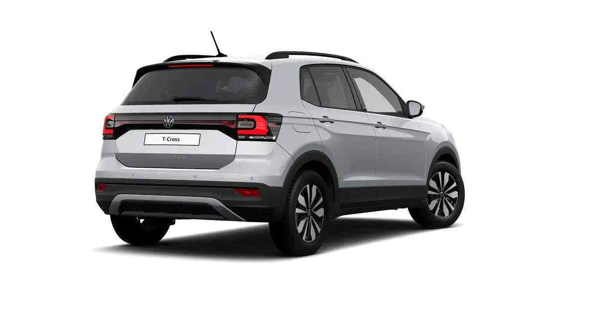 Gebraucht VW T-Cross Move 110 PS (80 kW) 2023 Silber SUV