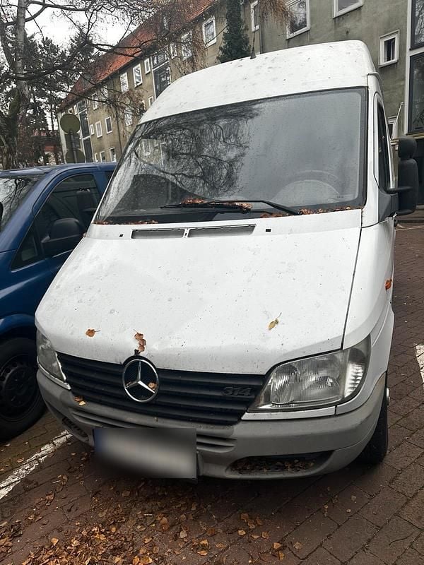 Weiß Gebraucht 2002 Mercedes Sprinter Van | 3.300 € (Guter Preis) - Bild 1/4