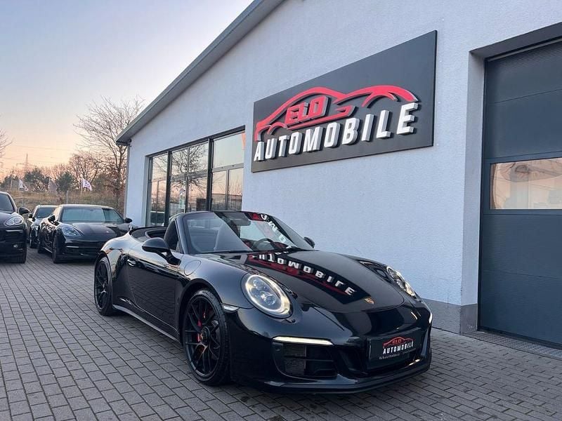 Schwarz Gebraucht 2018 Porsche 911 Carrera GTS Cabrio | 124.900 € (Superpreis) - Bild 1/4