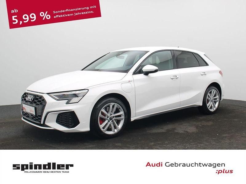 Ibisweiß Gebraucht 2022 Audi A3 Sportback e-tron S-Line Kleinwagen | 27.980 € (Fairer Preis) - Bild 1/4