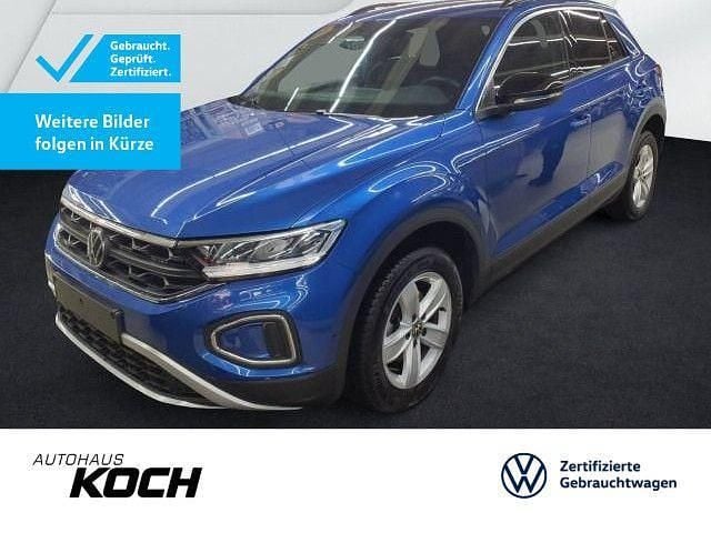 Ravennablau metallic Gebraucht 2025 VW T-Roc Goal SUV | 25.430 € (Fairer Preis) - Bild 1/4