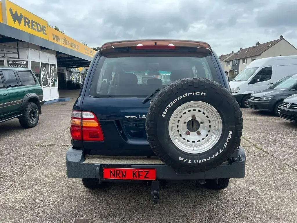 Gebraucht Toyota Land Cruiser 204 PS (150 kW) 1998 Blau SUV