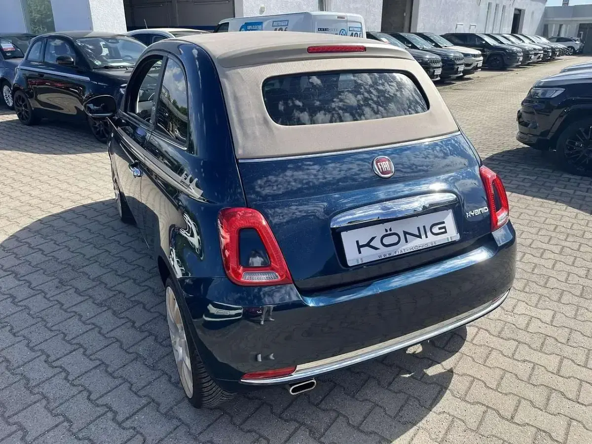 Gebraucht Fiat 500C 69 PS (50 kW) 2023 Blau Cabrio