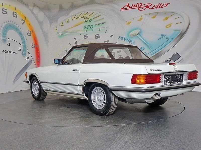 Gebraucht Mercedes SL280 177 PS (130 kW) 1978 Weiß Cabrio