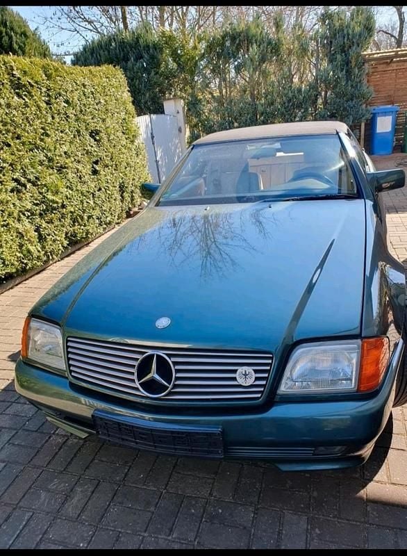 Gebraucht Mercedes SL320 231 PS (169 kW) 1994 Grün Cabrio