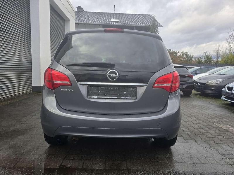 Gebraucht Opel Meriva drive 120 PS (88 kW) 2017 Karbon silber/shiny grey (m2) Van / Kleinbus
