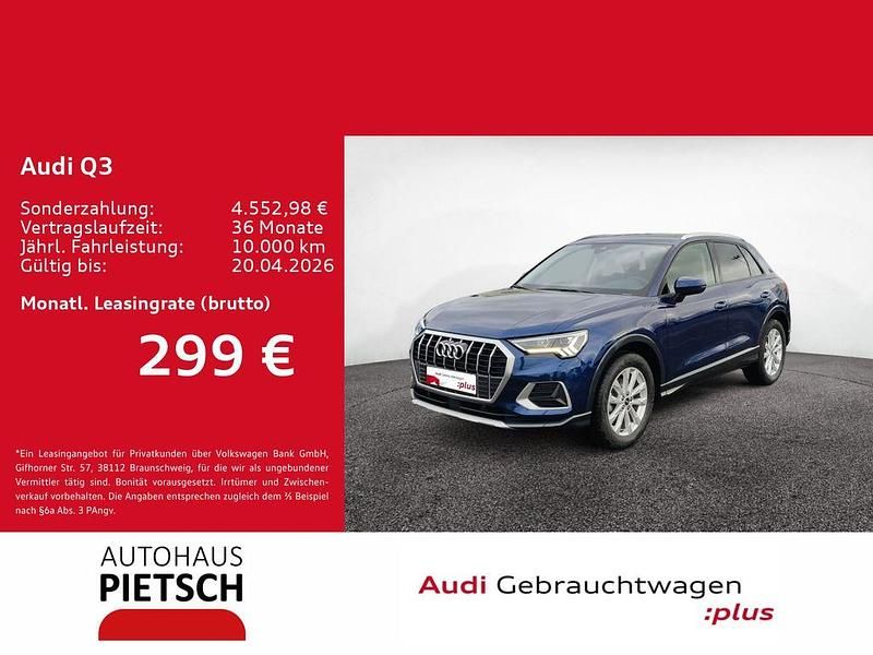 Gebraucht Audi Q3 Advanced 150 PS (110 kW) 2025 Navarrablau metallic SUV