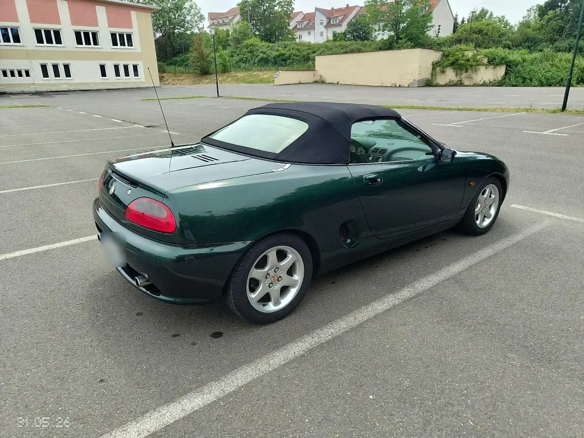 Gebraucht MG F 120 PS (88 kW) 1999 Grün Cabrio