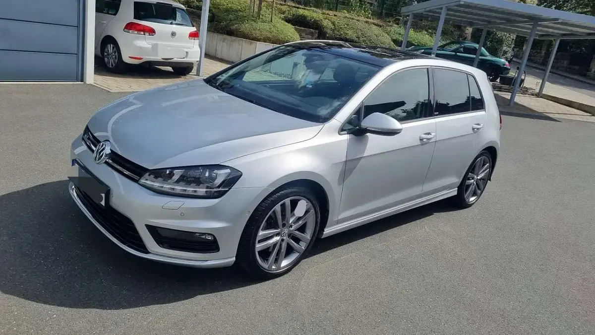 Gebraucht VW Golf VII R-line 125 PS (91 kW) 2017 Grau Kleinwagen