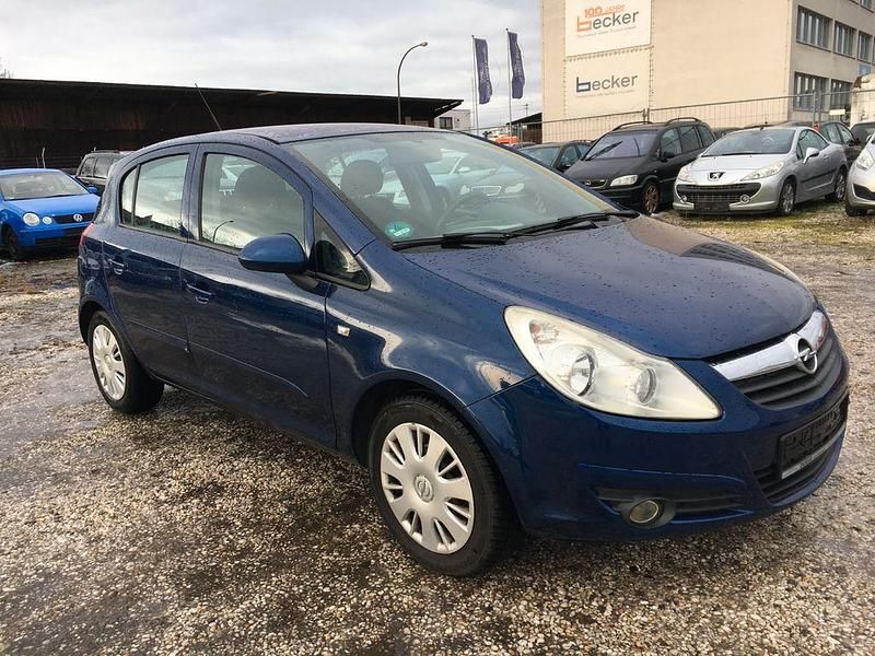 Gebraucht Opel Corsa Edition 60 PS (44 kW) 2007 Blau Limousine
