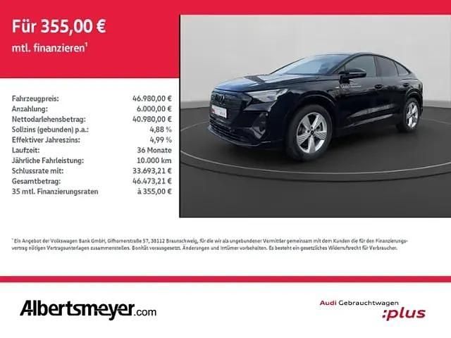 Schwarz Gebraucht 2024 Audi Q4 Sportback e-tron Ambiente SUV | 46.979 € - Bild 1/4