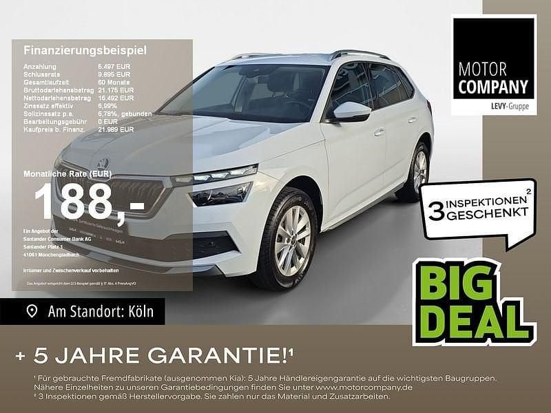Weiß Gebraucht 2023 Skoda Kamiq Style SUV | 20.990 € (Fairer Preis) - Bild 1/4