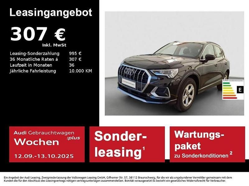 Mythosschwarz metallic Gebraucht 2024 Audi Q3 Advanced Plus SUV | 38.290 € (Fairer Preis) - Bild 1/3