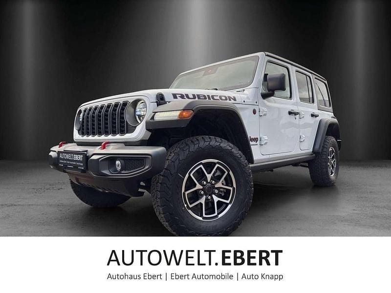 Bright white Neu 2026 Jeep Wrangler Rubicon SUV | 72.490 € (Guter Preis) - Bild 1/4